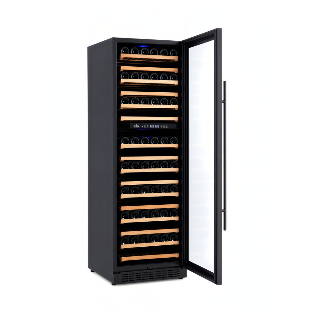 KRD Commercial Wine cooler 160W Dual temperature zone KWC430