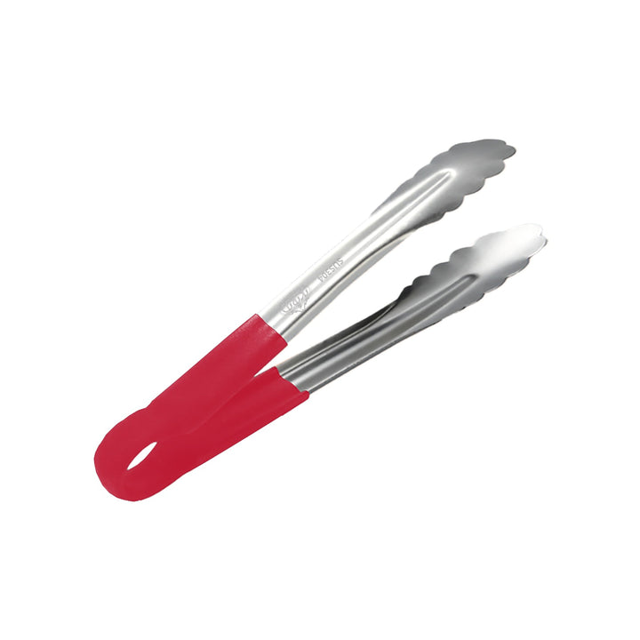 KRD Colour Coded Utility Serving Tongs clip 9" 220mm SS304
