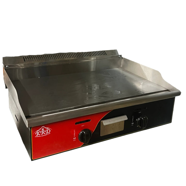 KRD Gas Griddle Smooth plate 2 burners Countertop OP720 73cm