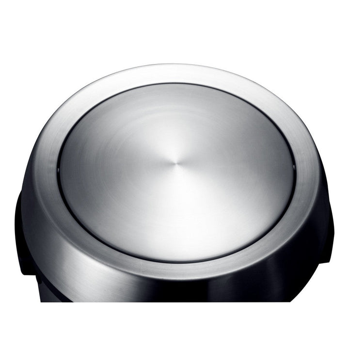 KRD 60 Litre Round Touch Top Bin Swing Stainless Steel