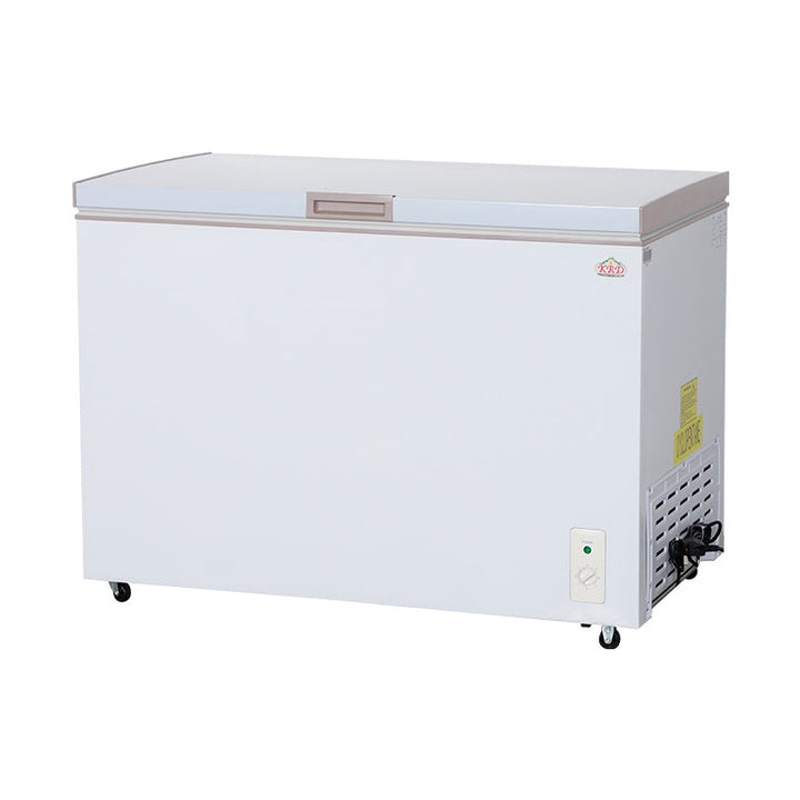 KRD Commercial Chest Freezer 278 Litres Solid Lid 1115x653x835mm White BD-299k