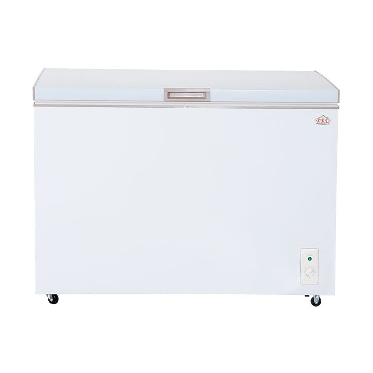 KRD Commercial Chest Freezer 278 Litres Solid Lid 1115x653x835mm White BD-299k
