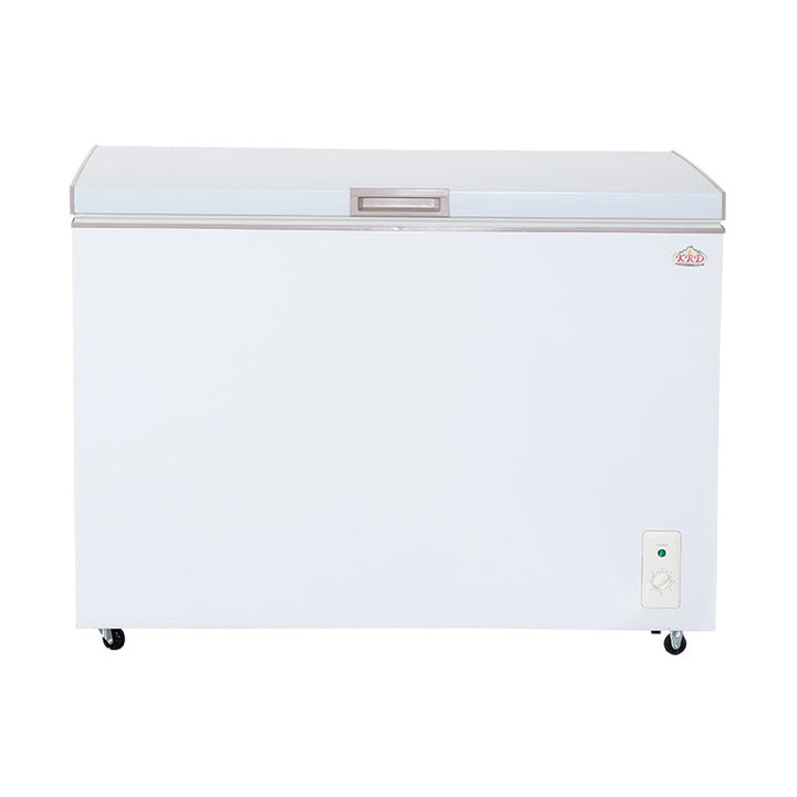 KRD Commercial Chest Freezer 278 Litres Solid Lid 1115x653x835mm White BD-299k