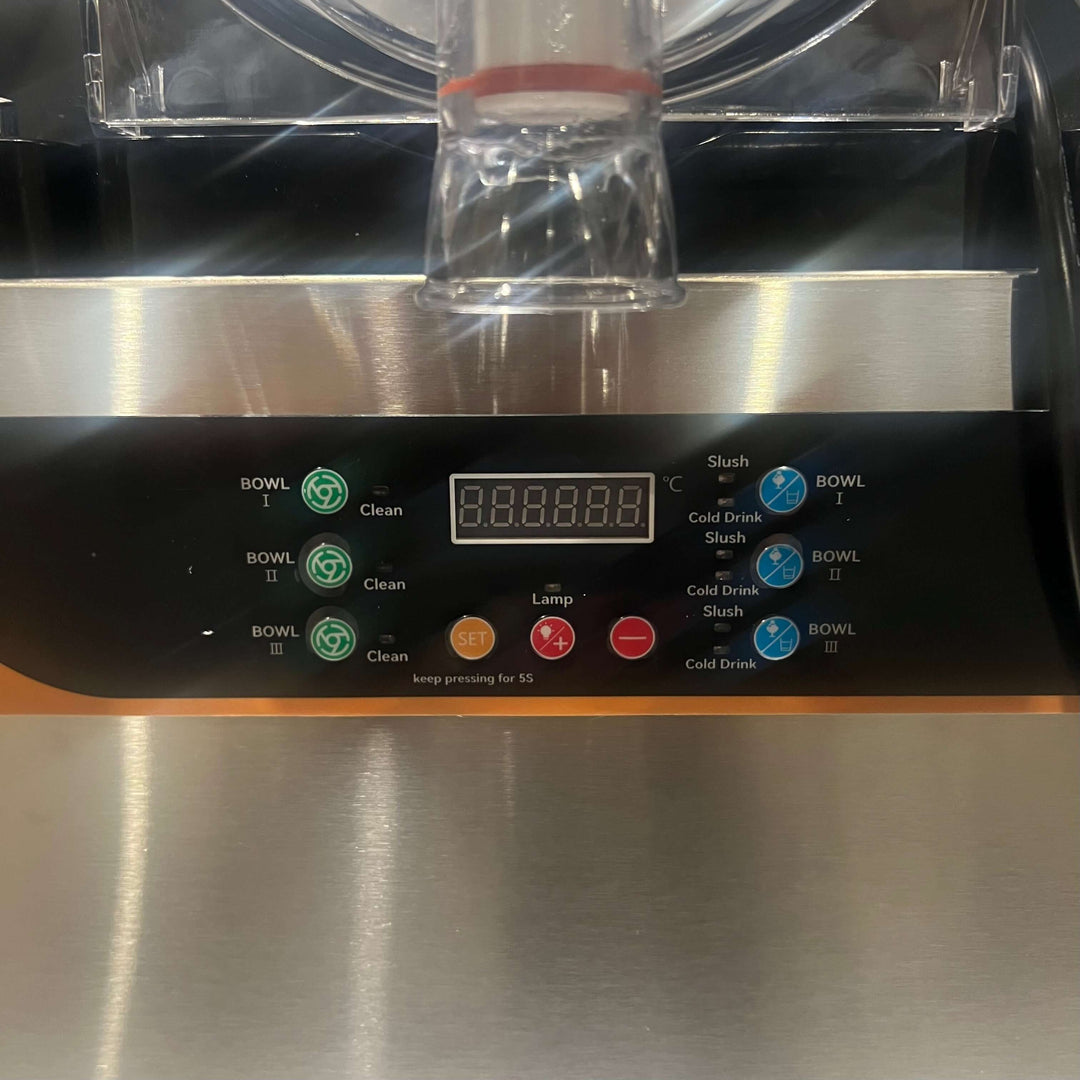 KRD Commercial Slush Machine 3x 12 litres 2-in-1