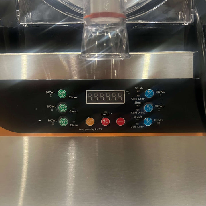 KRD Commercial Slush Machine 3x 12 litres 2-in-1