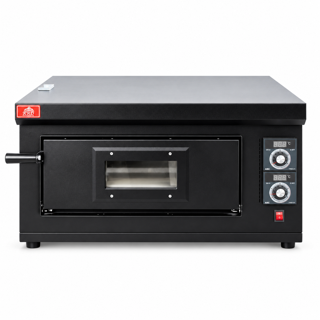 KRD Commercial LPG Gas Single Deck Pizza Oven 4.2kW KPO-G1