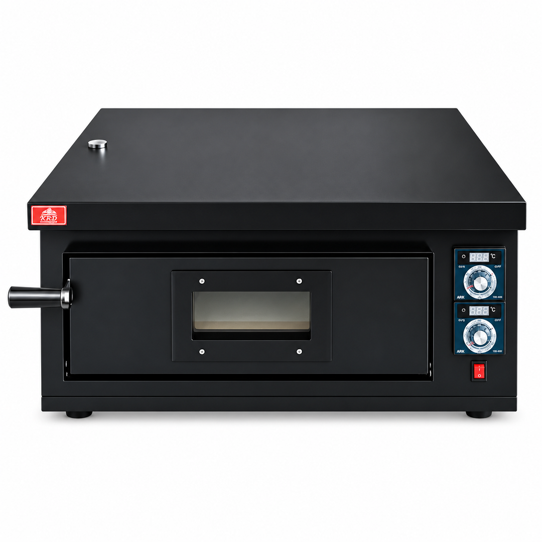 KRD Commercial Electric Single Deck Pizza Oven 4.8kW Three Phase KPO-E1