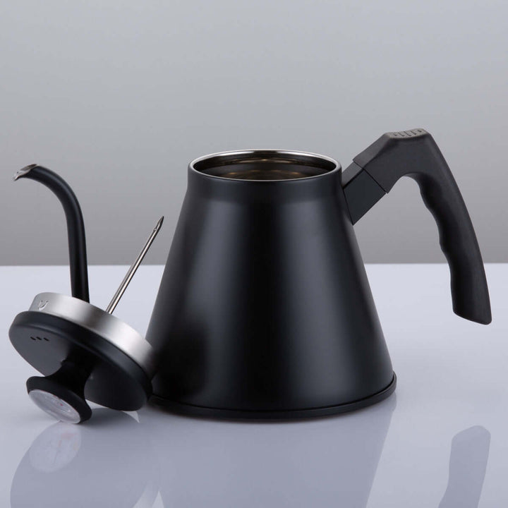 KRD Pour Over Stovepot Gooseneck Coffee Kettle with Thermometer 800ml