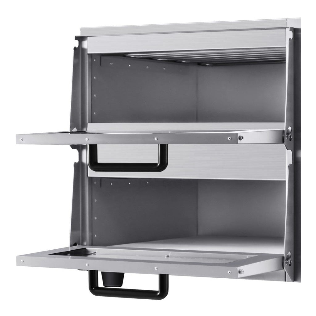 KRD Commercial Pizza oven Electric 2 chambers 500x500mm Digital controls 220V KPO2LC