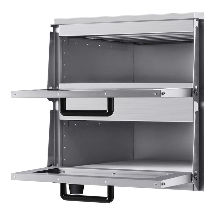 KRD Commercial Pizza oven Electric 2 chambers 500x500mm Digital controls 220V KPO2LC