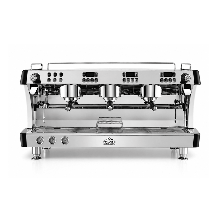 KRD Commercial Espresso Coffee Machine 3 Group Tall Cup 16L K3301A
