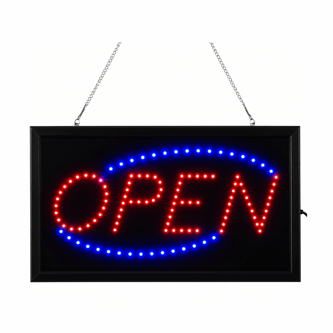 KRD LED OPEN Sign Flashing Shop Window Display TL-071