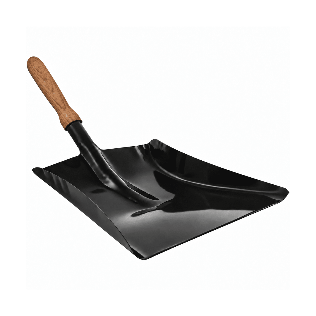 Galvalnised Coal Shovel Wooden Handle 7