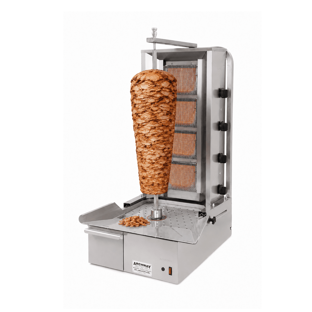 KRD 4 burner Kebab Machine Tray Apron
