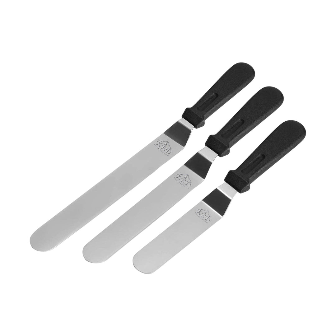 KRD Cranked Icing Spatula 10 Inch Stainless Steel