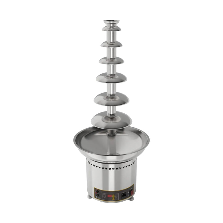KRD Chocolate Fountain Waterfall 7 Levels with Hot Chocolate Fondue Pot 8kg KCF-7