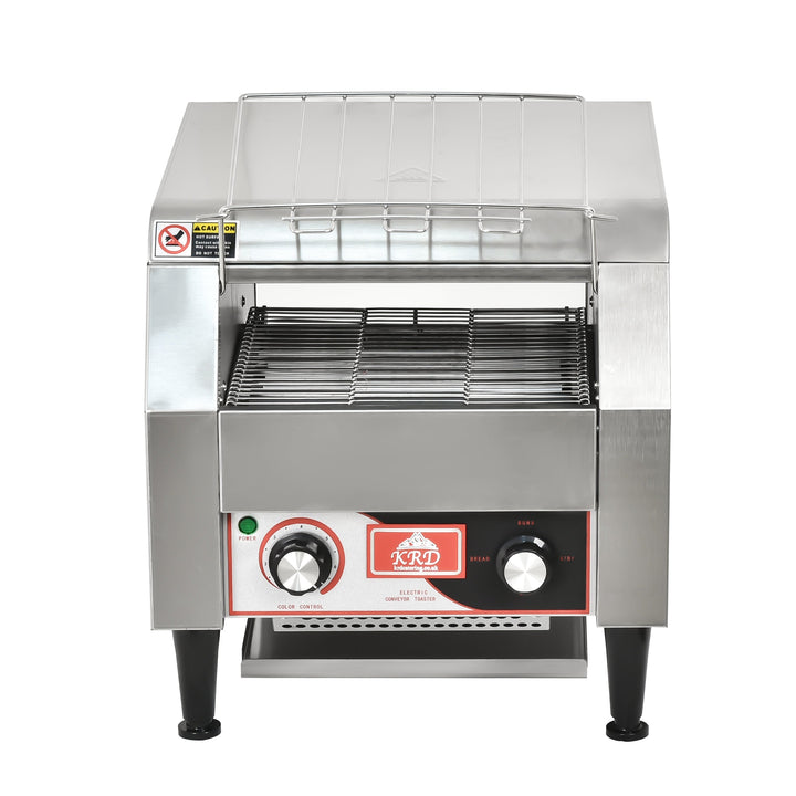 KRD Commercial Electric conveyor toaster 1940W KR-TT-300, stainless steel, ideal for commercial kitchen equipment, efficient toasting.