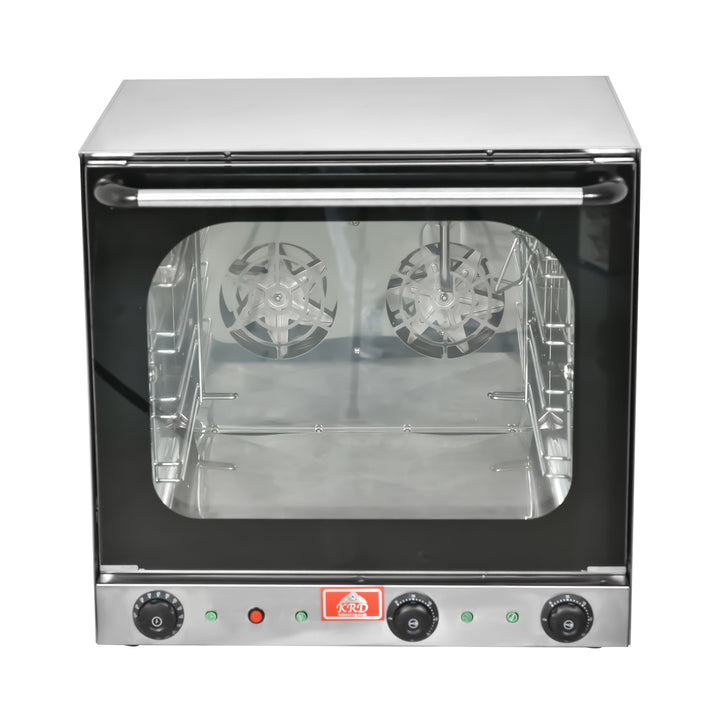KRD Combi Steamer Electric Convection Oven 2600W KRO-4A, professional stainless steel oven for commercial kitchen equipment.