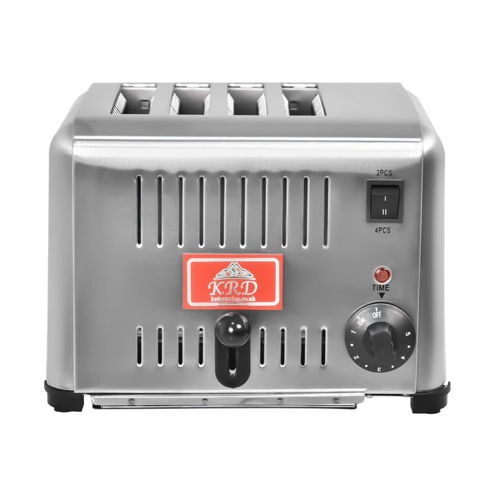KRD Commercial 4 Slice Toaster Electric stainless steel KR-4ATS