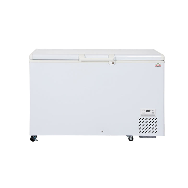 KRD Commercial Chest Freezer 357 Litres Solid Lid 1325x780x875mm White BD-40W359