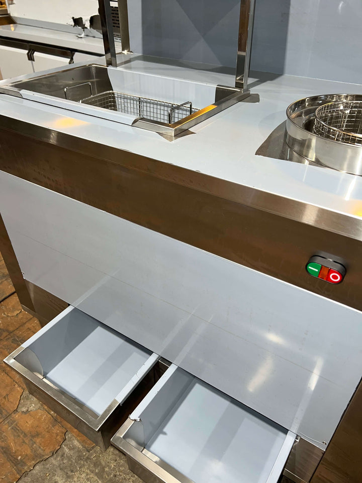 KRD Fully Automated Breading Table station for chicken Stainless Steel