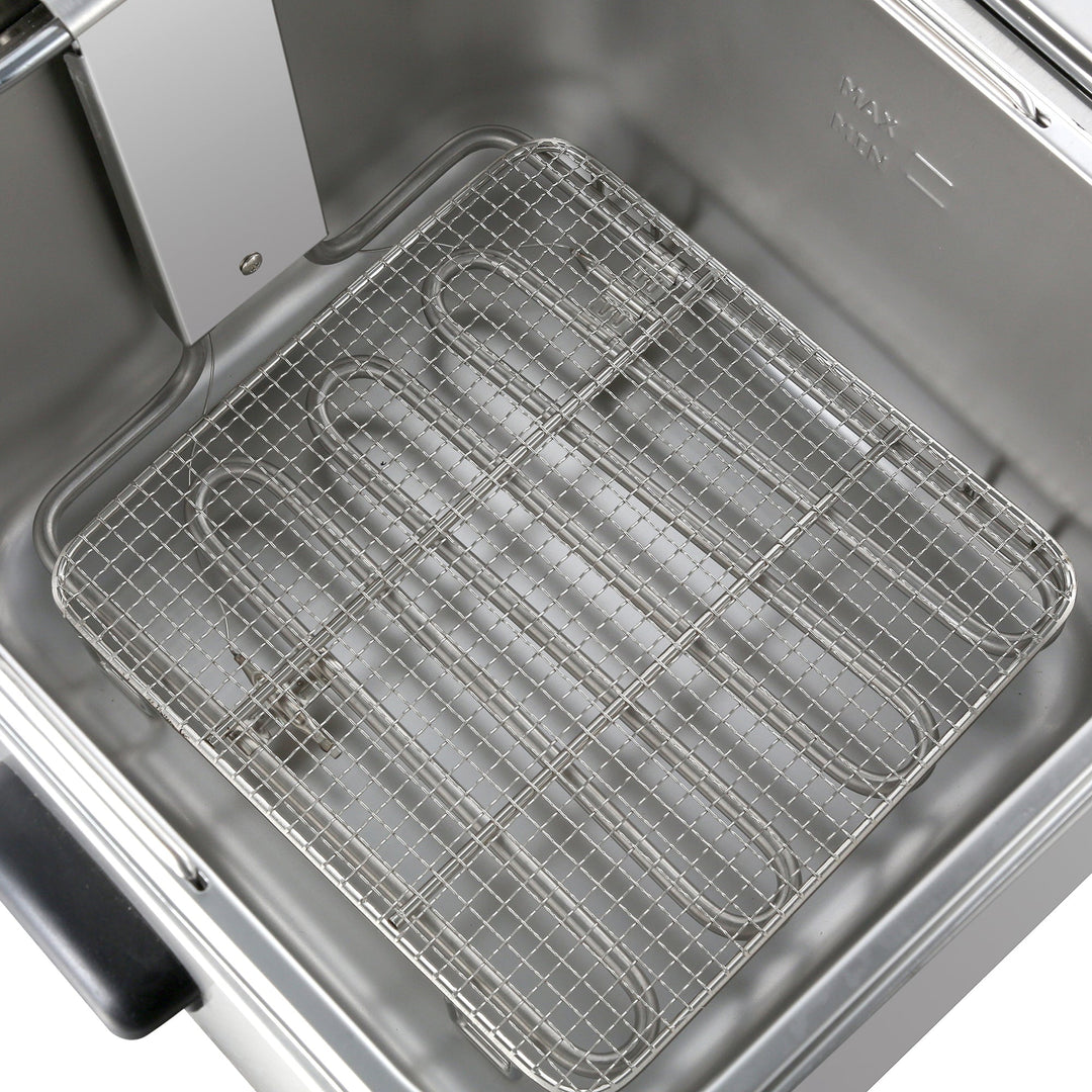 KRD Commercial Fryer Double Electric 2x11 litre 7kW Countertop EF11L2