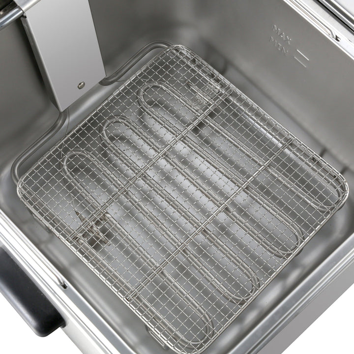 KRD Commercial Fryer Double Electric 2x11 litre 7kW Countertop EF11L2