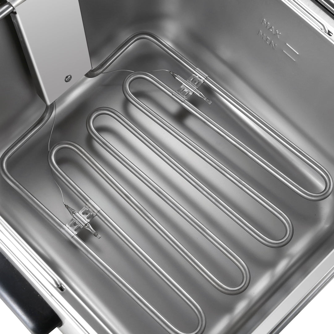 KRD Commercial Fryer Double Electric 2x11 litre 7kW Countertop EF11L2