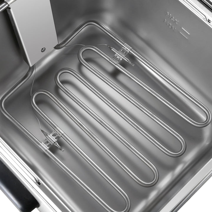 KRD Commercial Fryer Double Electric 2x11 litre 7kW Countertop EF11L2