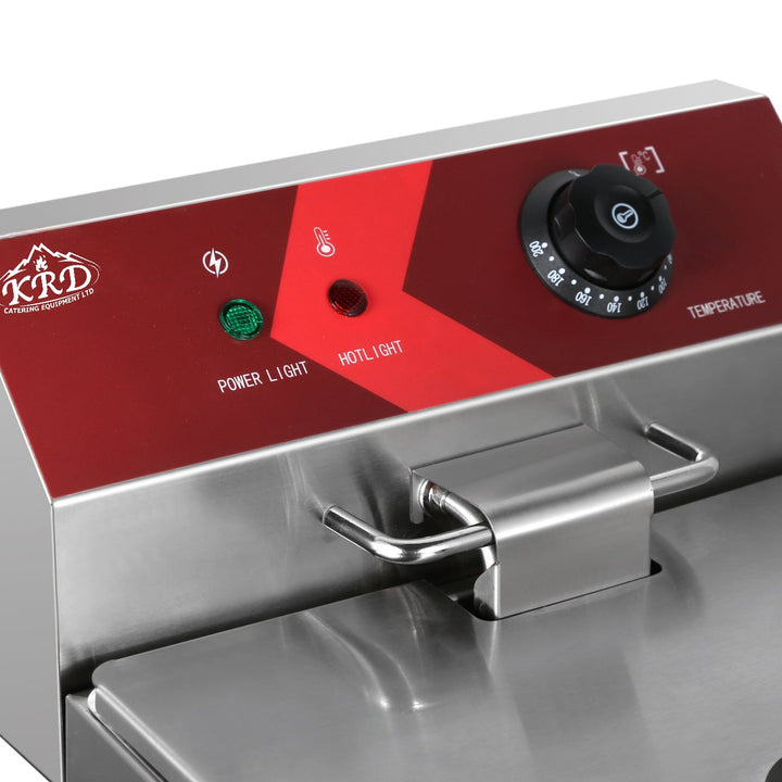 KRD Commercial Fryer Electric 11 litre 3.5kW Countertop EF11L