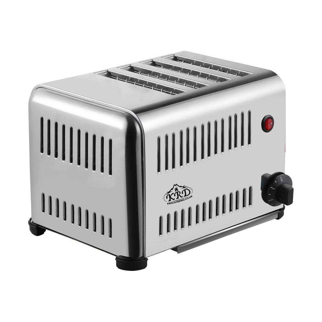 KRD Commercial 4 Slice Toaster Electric stainless steel ET4