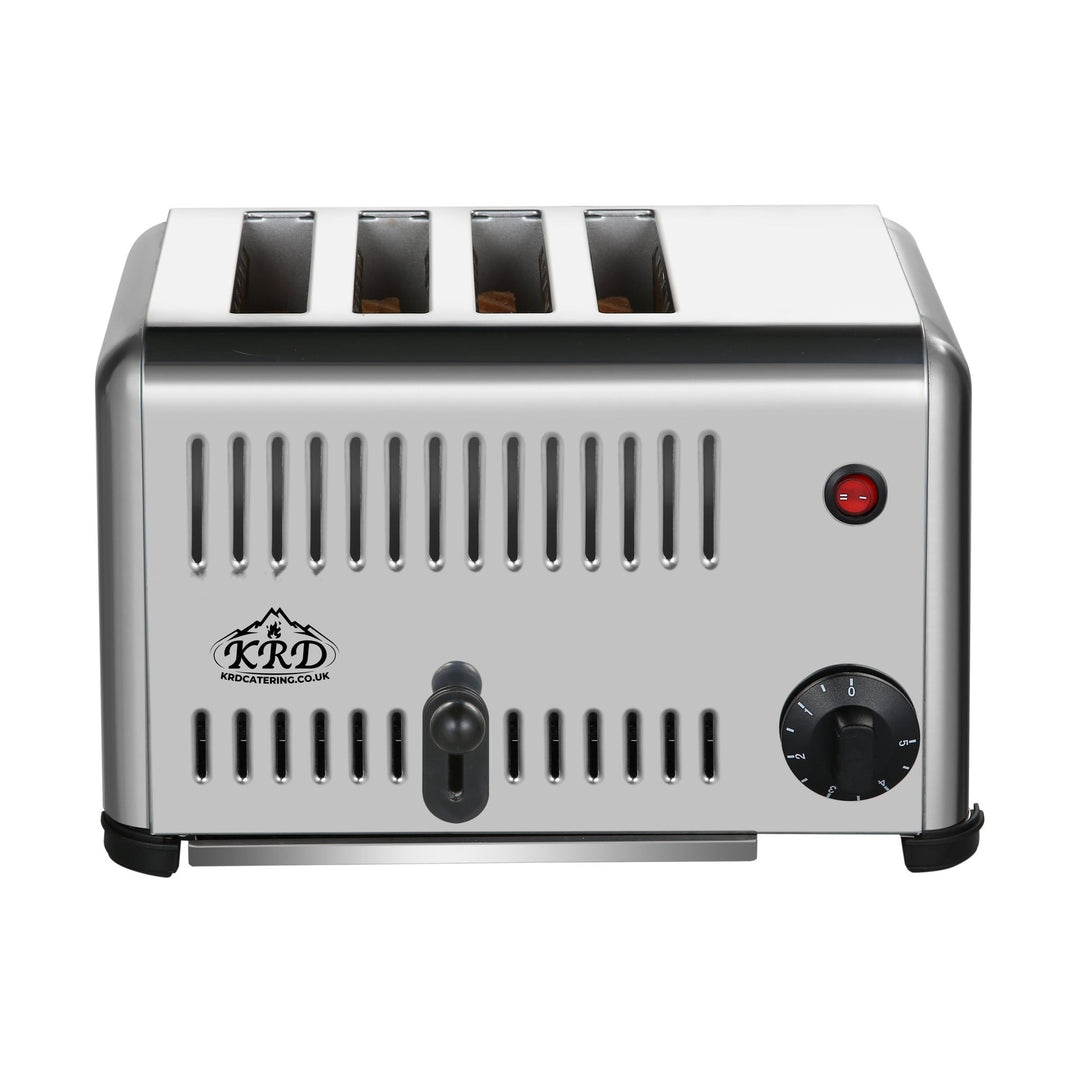 KRD Commercial 4 Slice Toaster Electric stainless steel ET4