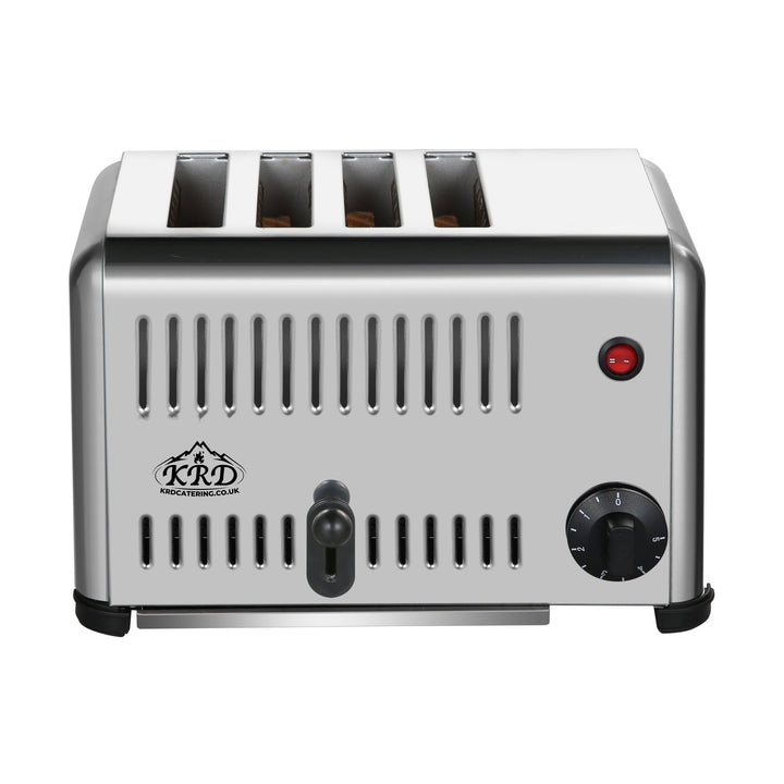 KRD Commercial 4 Slice Toaster Electric stainless steel ET4