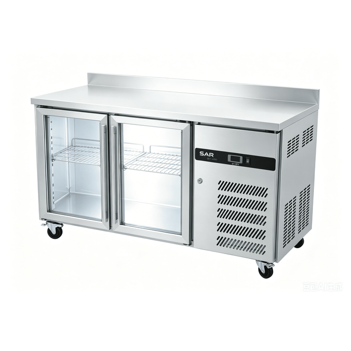 KRD Commercial Refrigerated Stainless steel counter GN2200TNG