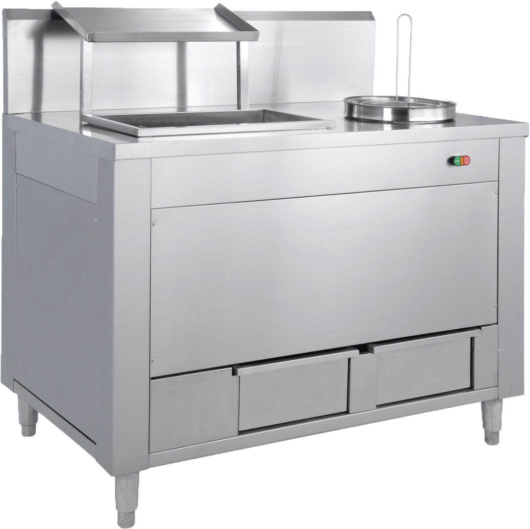 KRD Fully Automated Breading Table station for chicken Stainless Steel