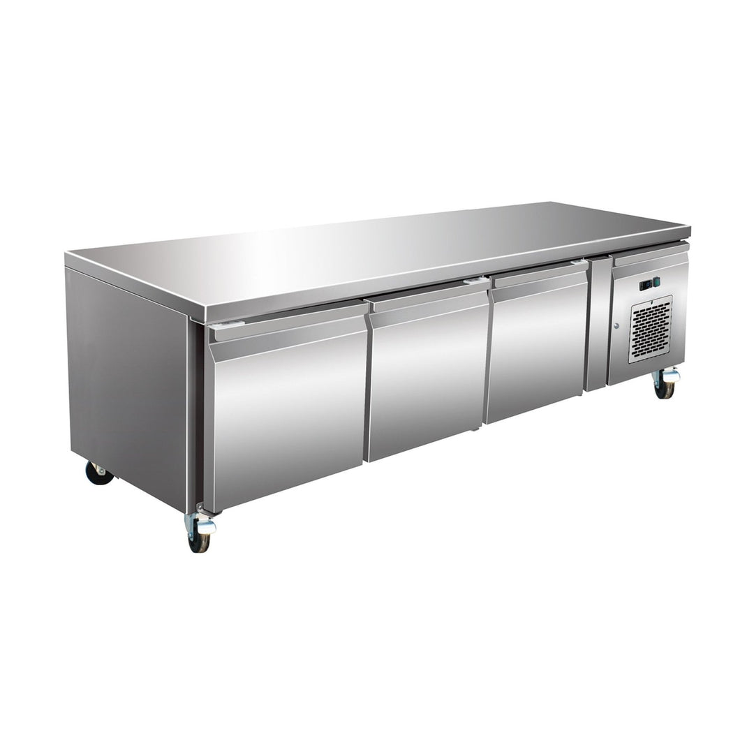 KRD Low Counter Fridge 3 Door 317L 1795mm UGN3100TN