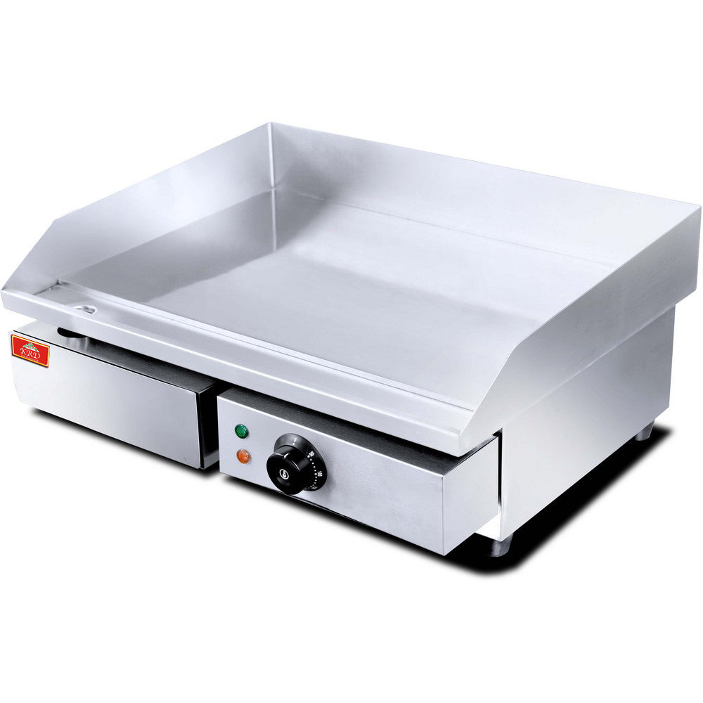 KRD Commercial Griddle Smooth 550*430*240mm 3KW Electric