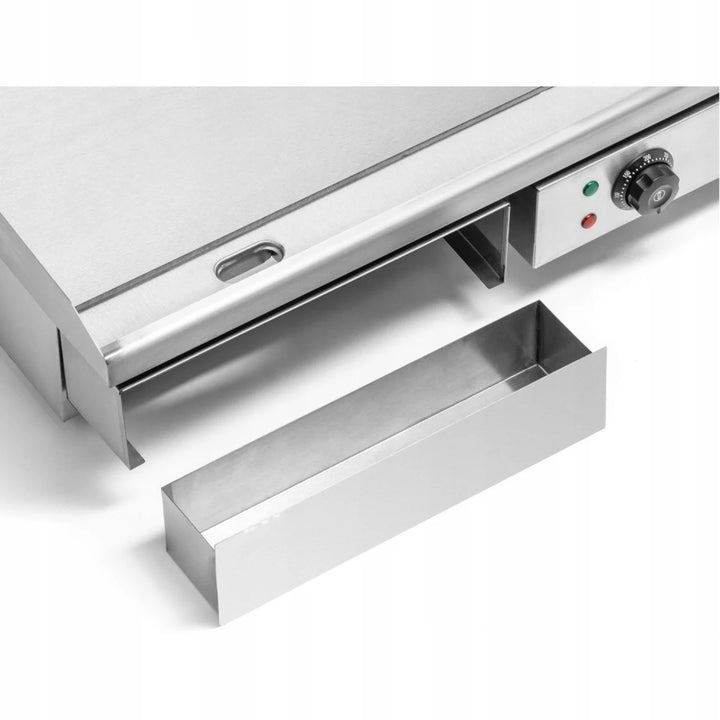 KRD Commercial Electric Flat Smooth Griddle 640x460x250mm 3.6kw OP820S