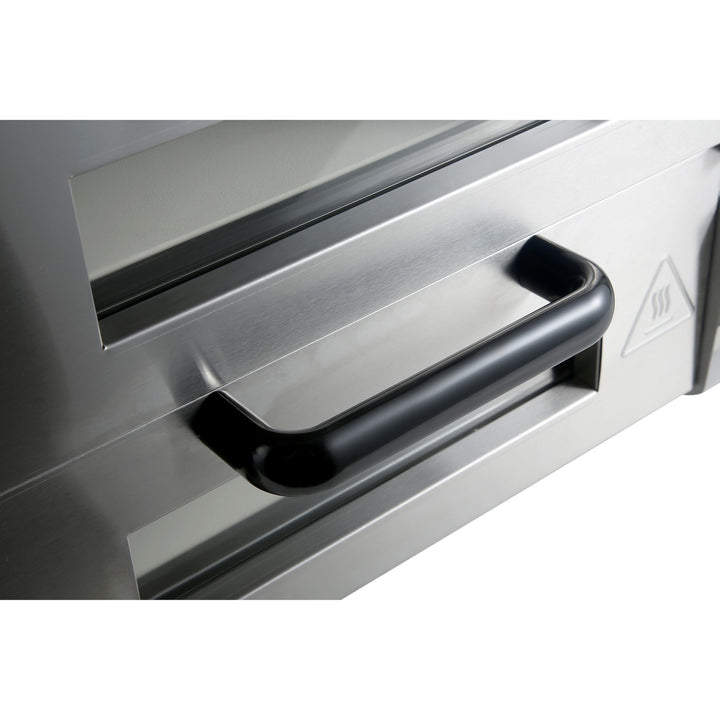 KRD Twin Deck Electric Pizza oven 4+4 pizzas of 8&