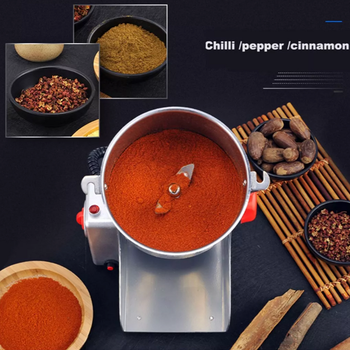 KRD Electric Grain Mill Spice Grinder High Speed Herb Chopper 2000g