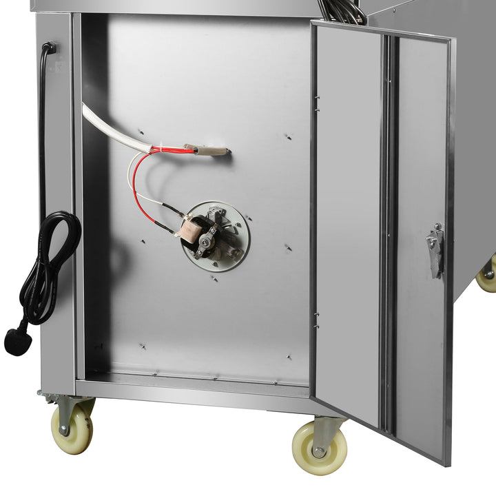 KRD Professional Hot Cupboard with 2 Tier Heated Gantry 120cm