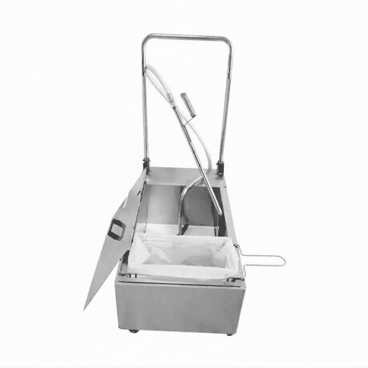 KRD Commercial Mobile Oil Filter Cart 48 Litres 420x885x920mm LYC03