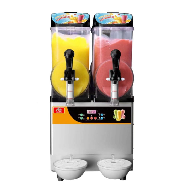 Commercial Slush Machine 2x 12 litres 2-in-1
