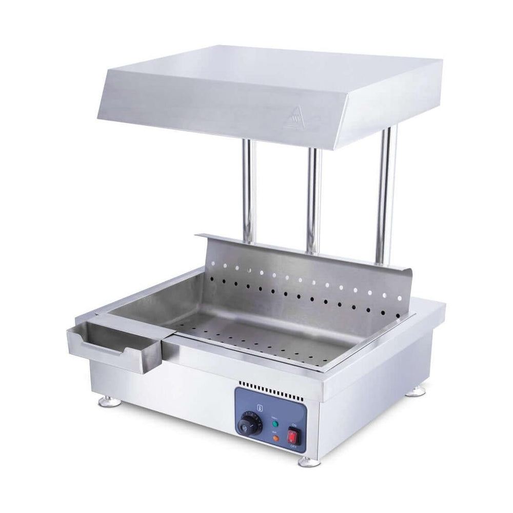 Scuttle Machine KRD Commercial Deluxe Table Top Food & Chip Scuttle Warming
