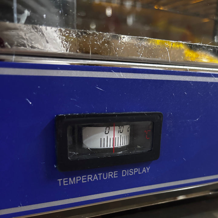 KRD Commercial Hot display case Pie warmer 4 shelves Countertop 1500W HBW805