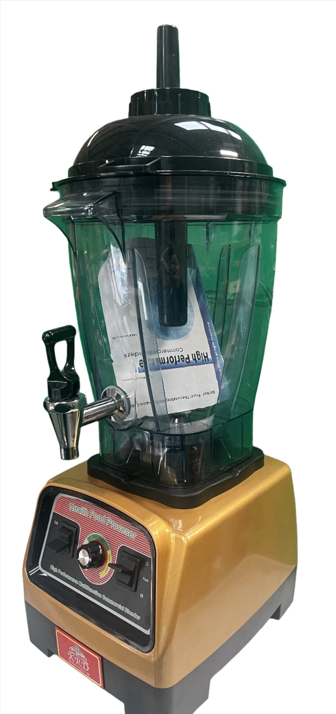 KRD Commercial Blender 6 Litres with Tap 2800W CB878