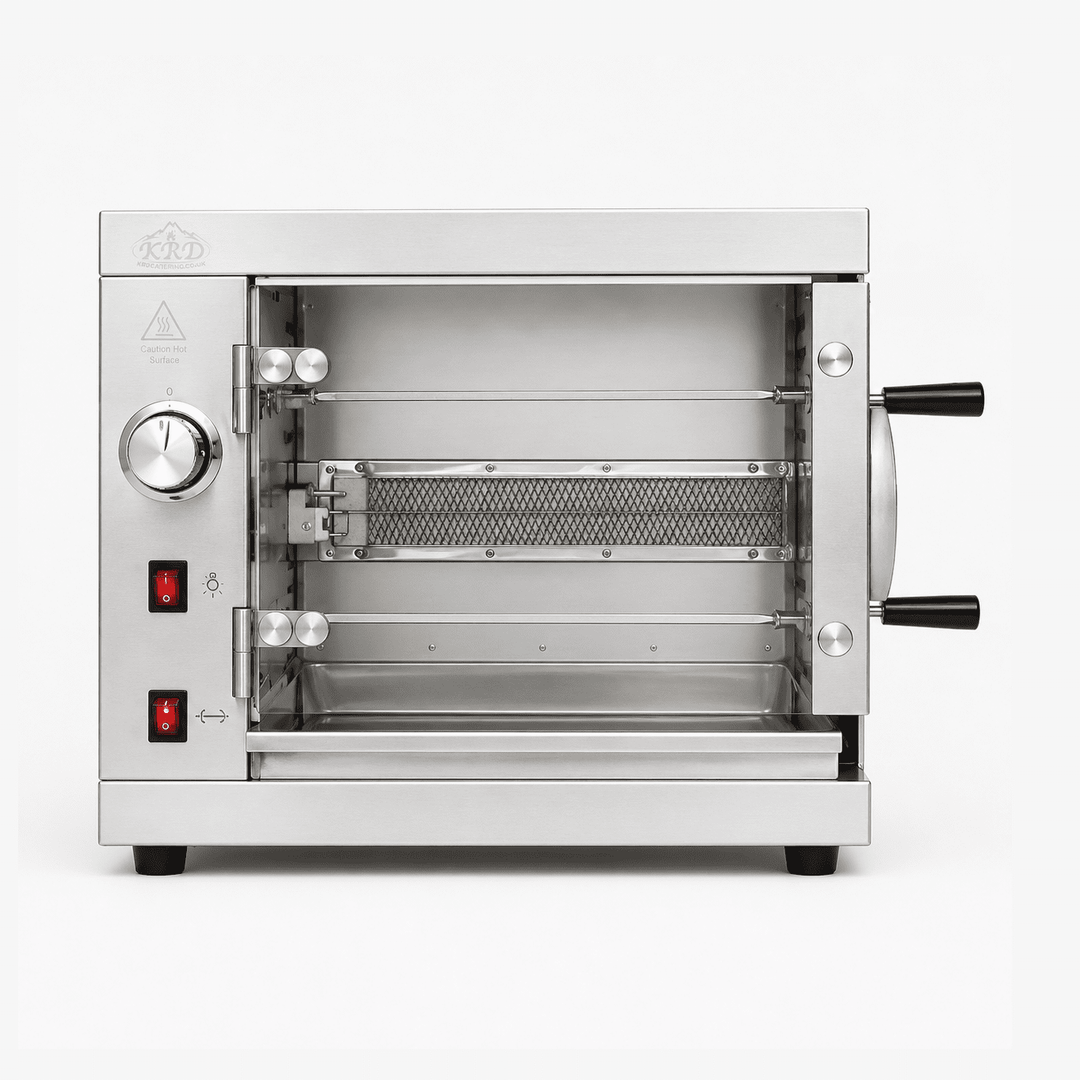 KRD Commercial Gas Chicken Rotisserie Oven 2 spit 6 chickens KY-2B