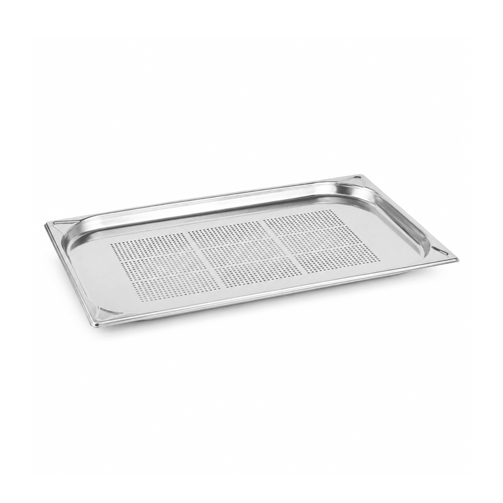 Stainless Steel Perforated Gastronorm Pan GN 1/1 Depth 20mm