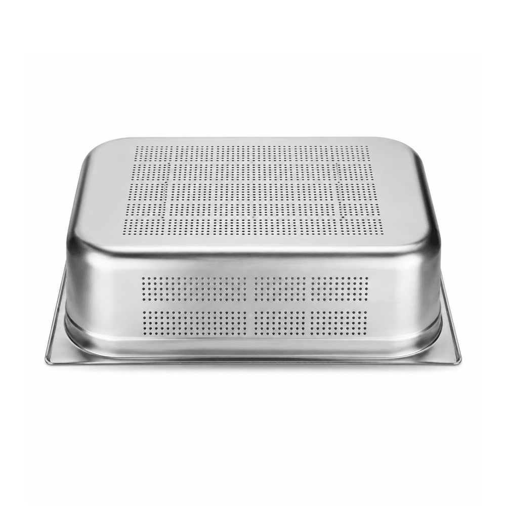 Stainless Steel Perforated Gastronorm Pan GN 1/1 Depth 150mm