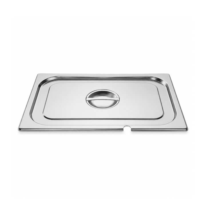Stainless Steel Notched Gastronorm Lid GN 1/1